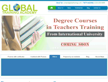 Tablet Screenshot of academyforteachers.com